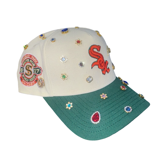 New Era Rhinestone royalty SnapBack Chicago white Sox