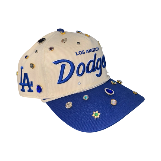 47 Rhinestone royalty SnapBack LA Dodgers