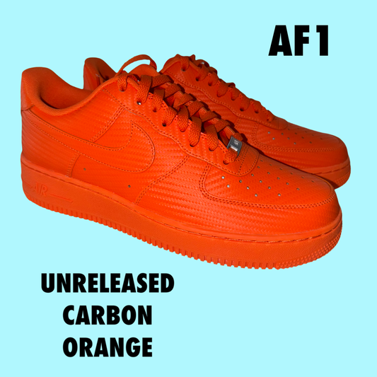 Unreleased 2024 AF1 Carbon Safety Orange