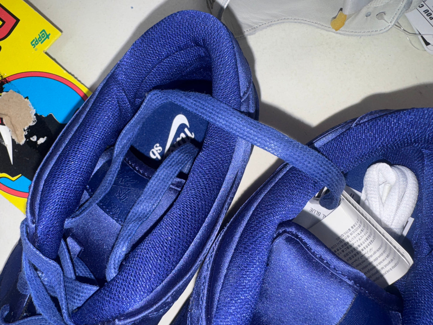 Nike SB Dunk Low NBA Royal Blue Satin