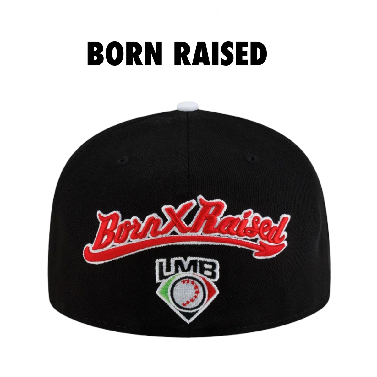 Born Raised Diablo CDMX fitted hat 7 3/4
