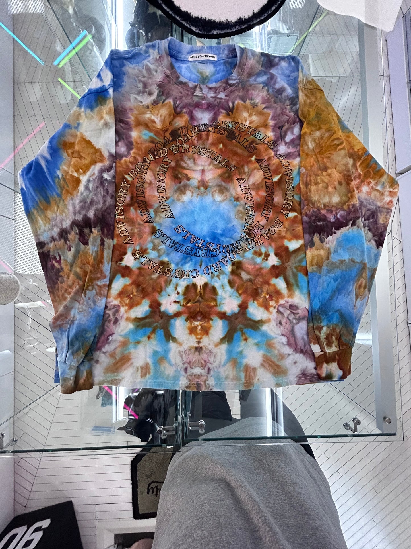 Advisory Board Crystals Study in Camo III Crystal Infused Mandala Long Sleeve