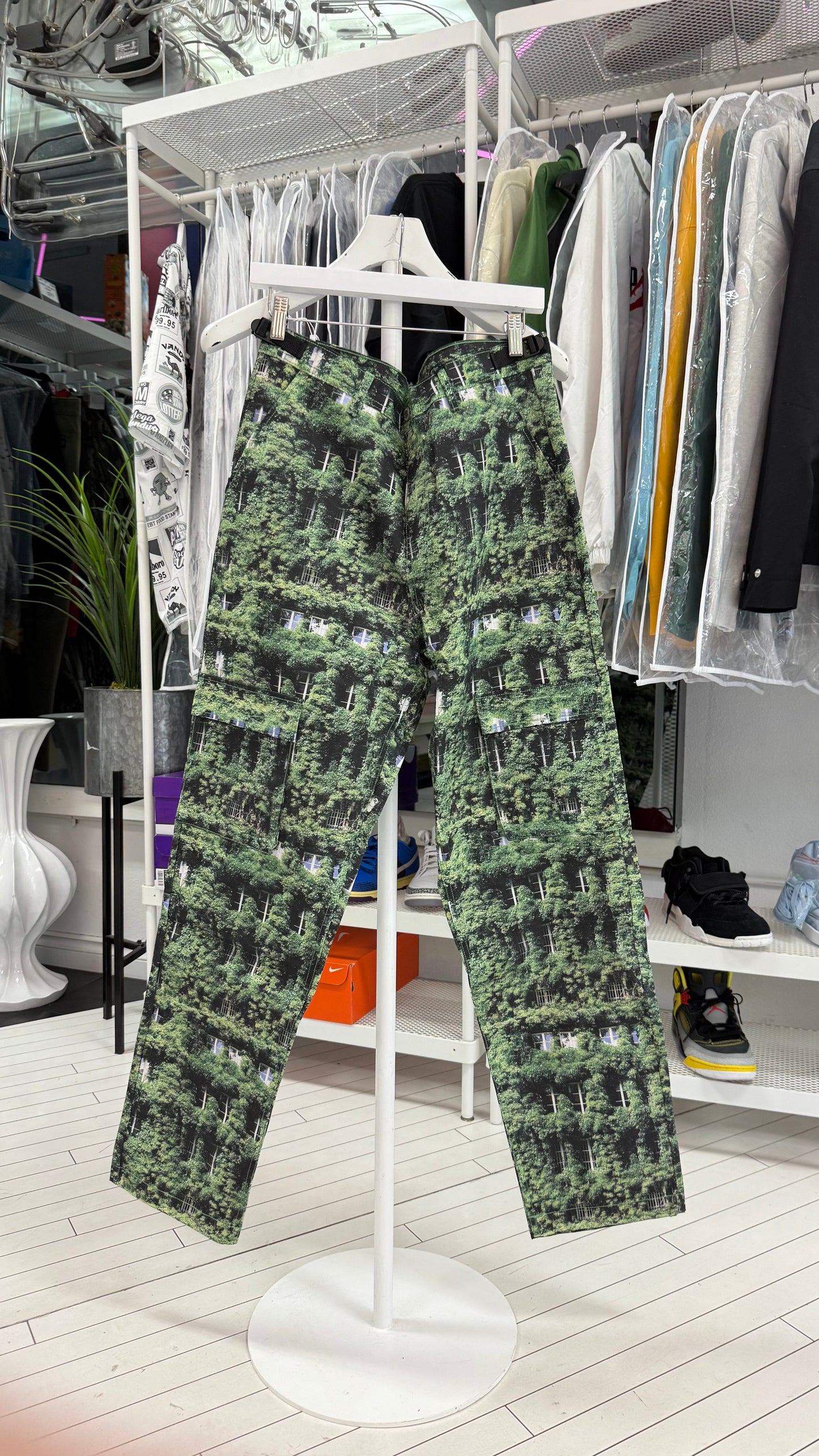 Pleasures Natural Green Cargo Pants
