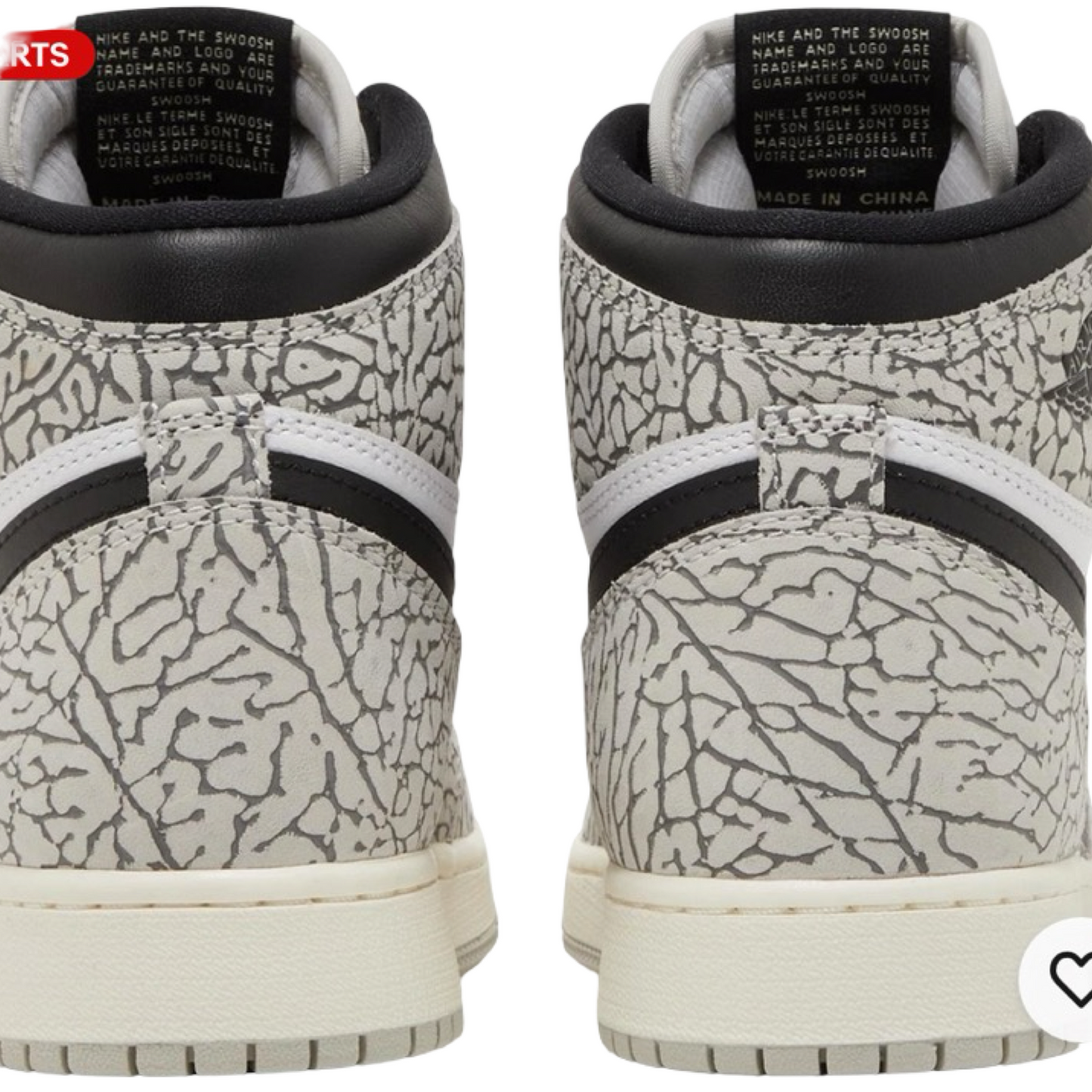 Jordan 1 High White Cement 2023