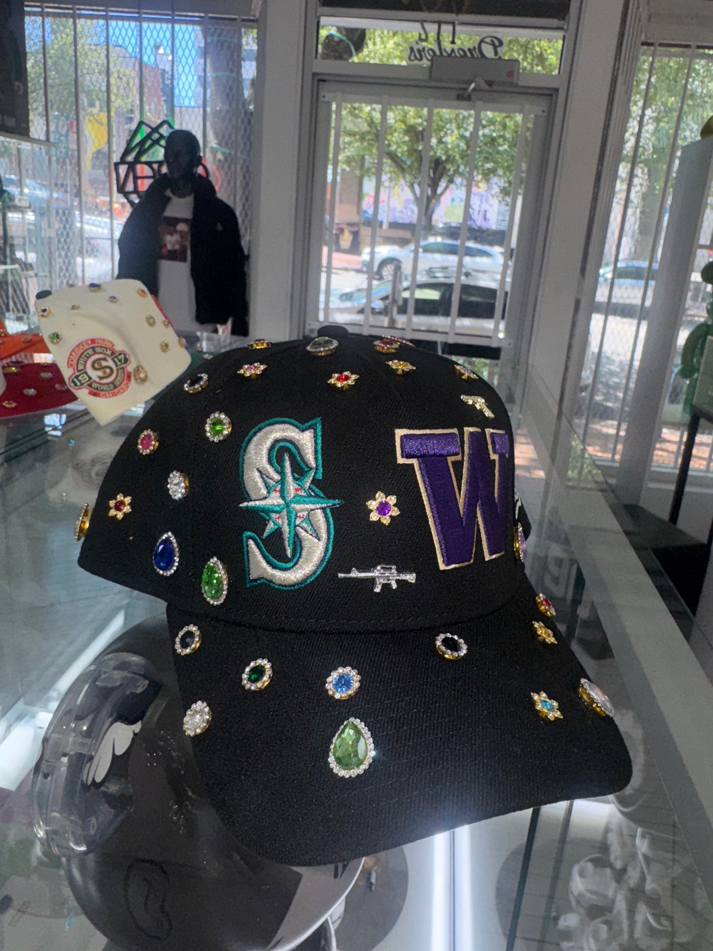 New Era Rhinestone royalty SnapBack seattle mariners Huskies