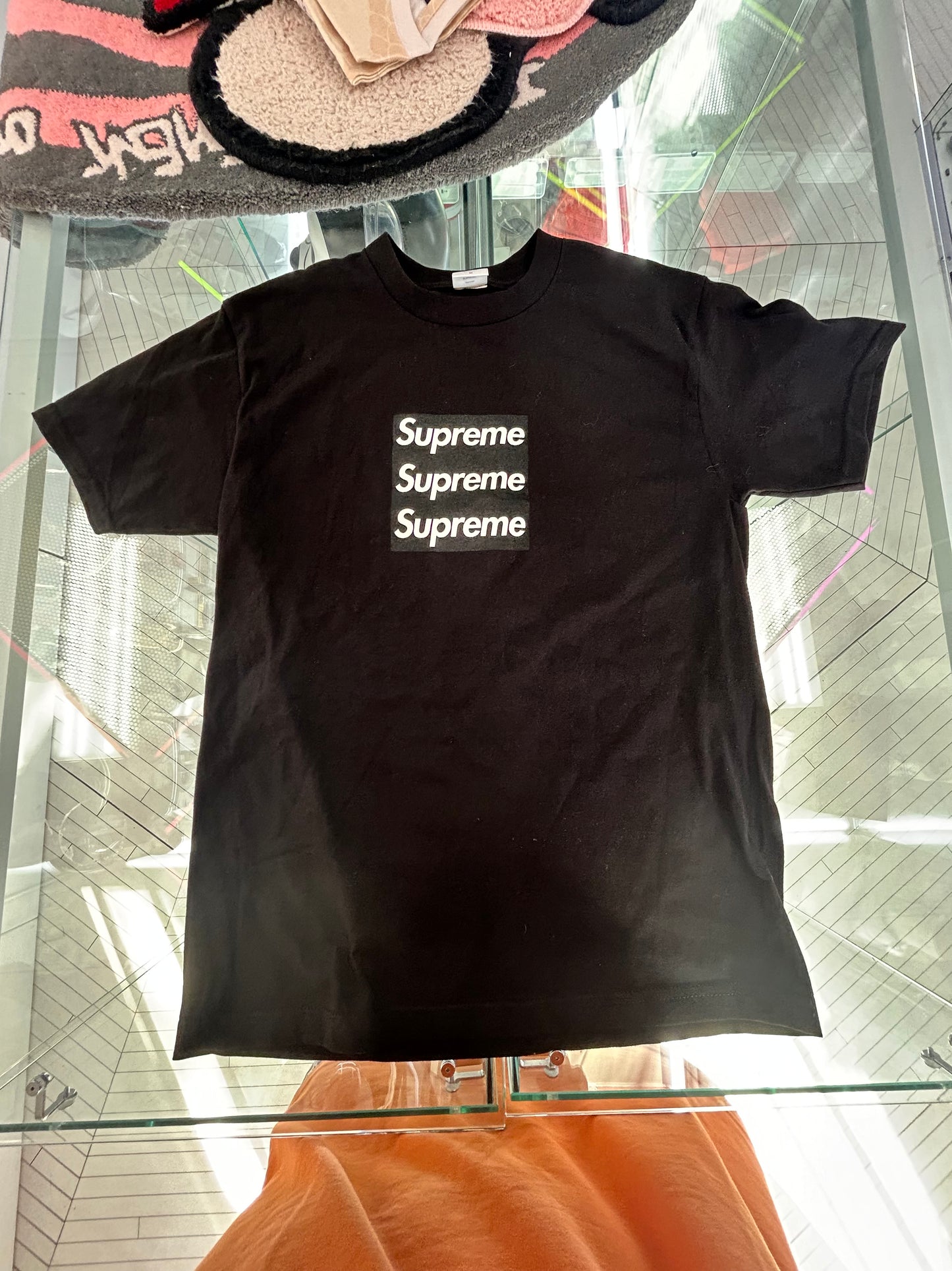 Supreme x Asspizza Tee Shirt Triple box limited 1/100 black