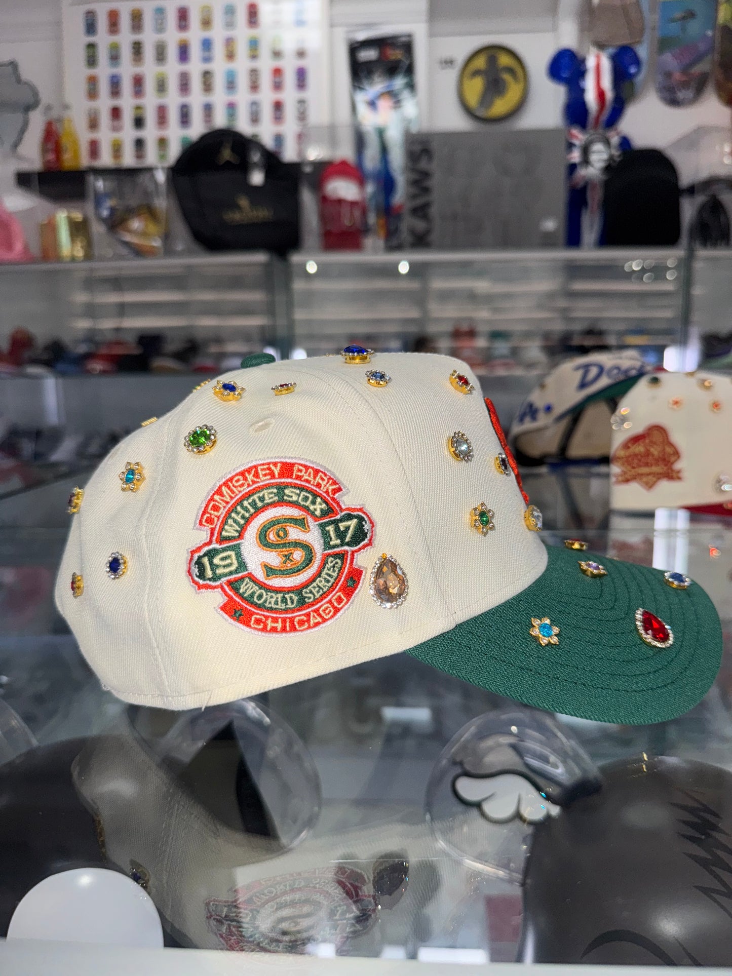 New Era Rhinestone royalty SnapBack Chicago white Sox