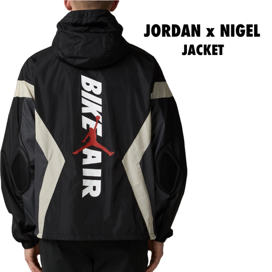 Jordan x Nigel Sylvester Draft Jacket
Black