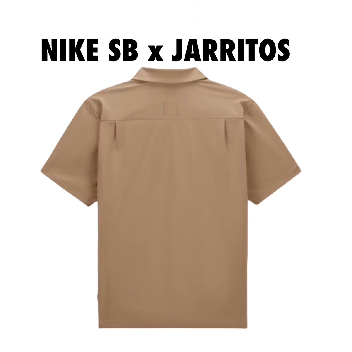 Nike SB x Jarritos Bowling Button Up Shirt khaki
