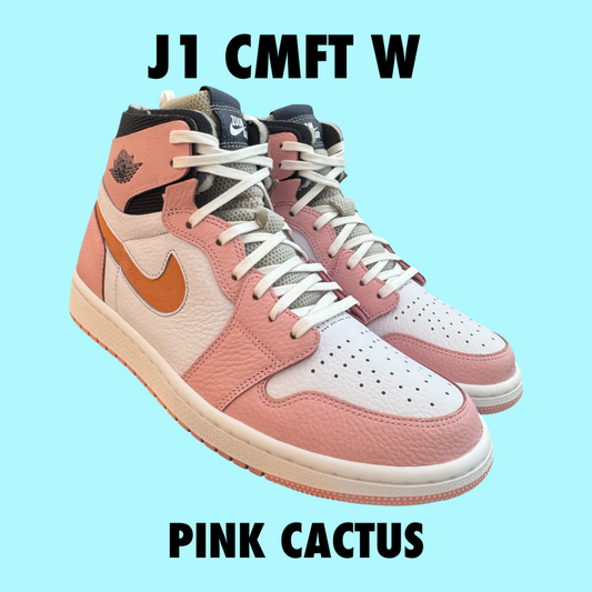 Jordan 1 High Zoom Air CMFT Pink Glaze Cactus Flower (Women's)