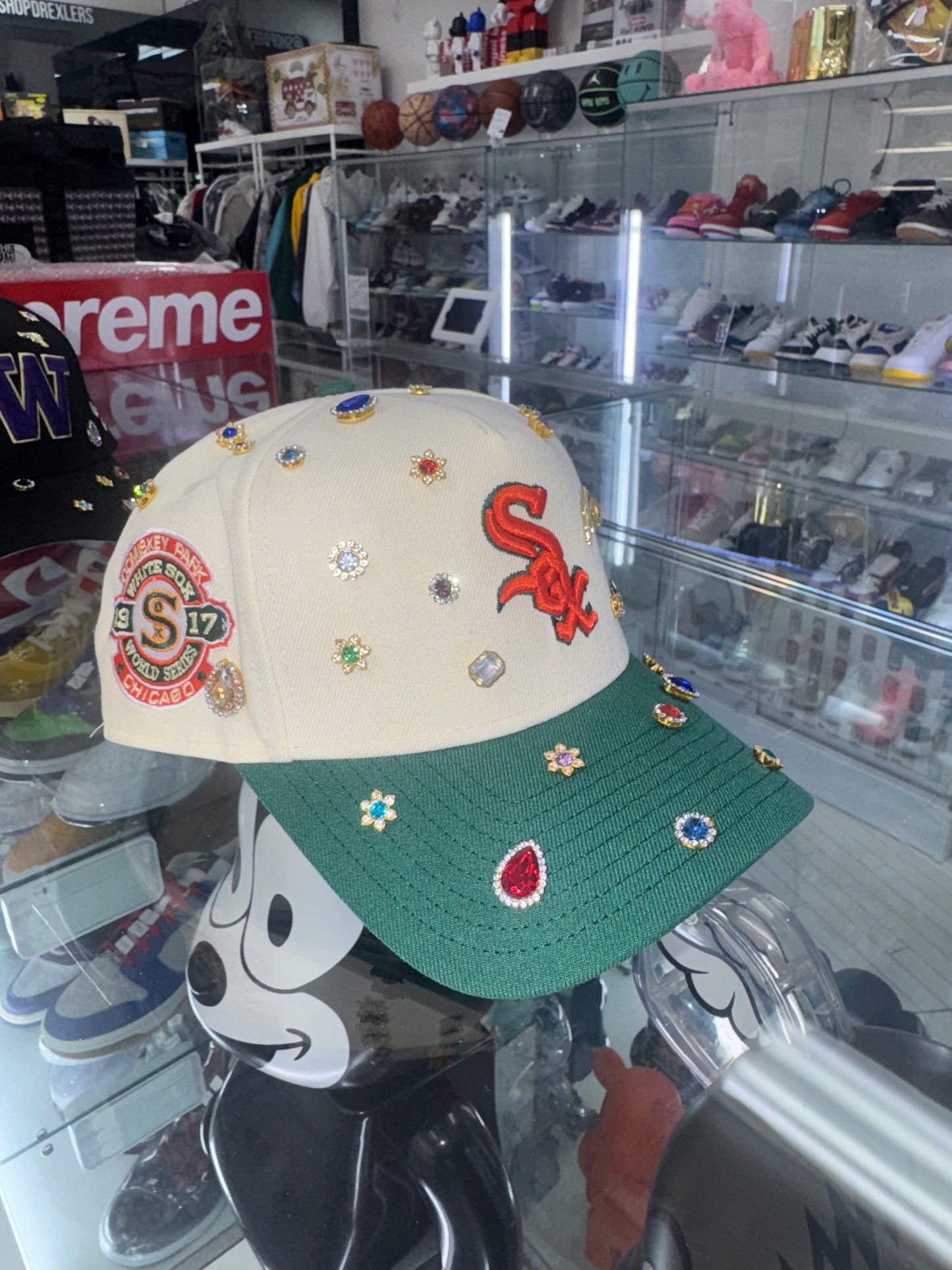 New Era Rhinestone royalty SnapBack Chicago white Sox