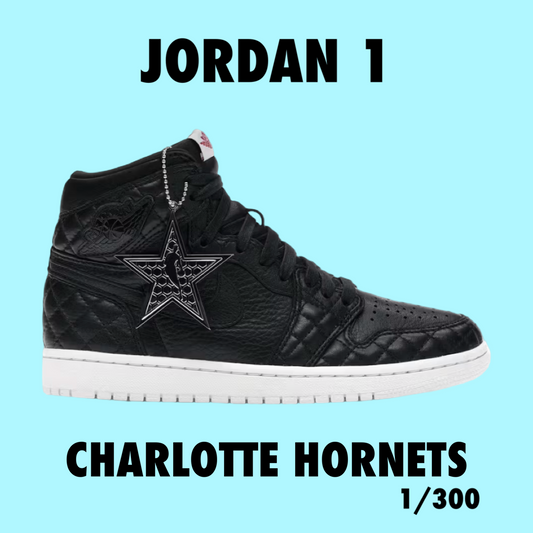 Jordan 1 Retro High
Charlotte Hornets Foundation Black