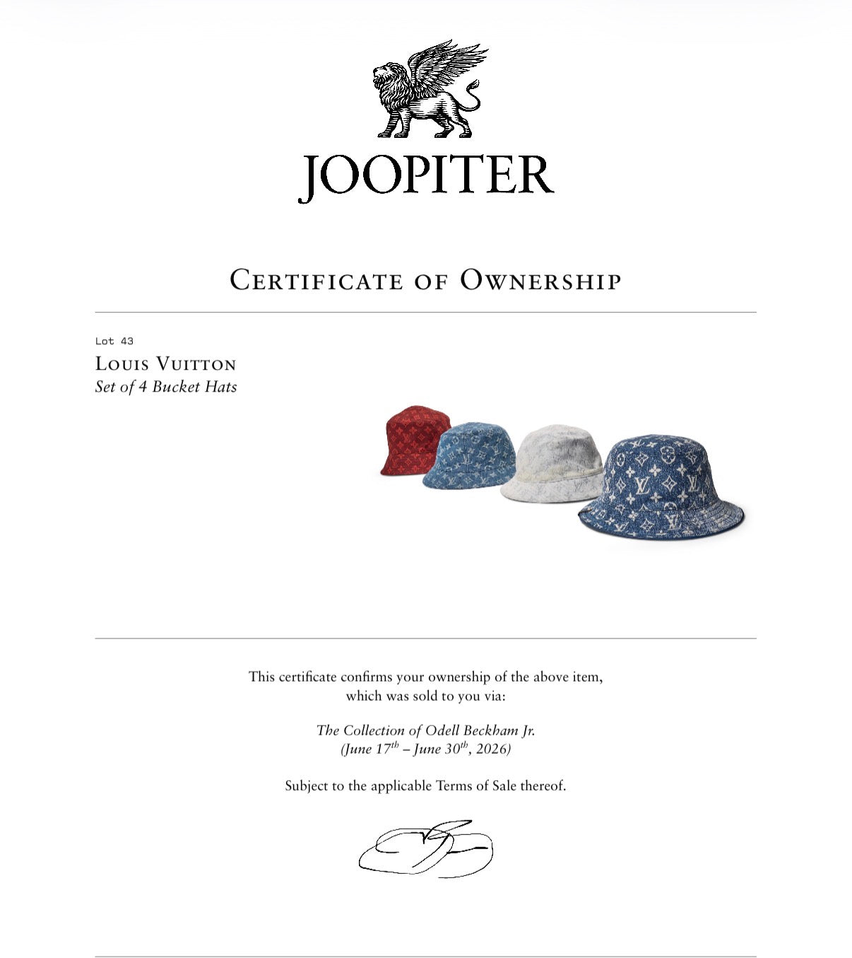 Louis Vuitton Denim Monogram Reversible Bucket Hat – Size m medium
