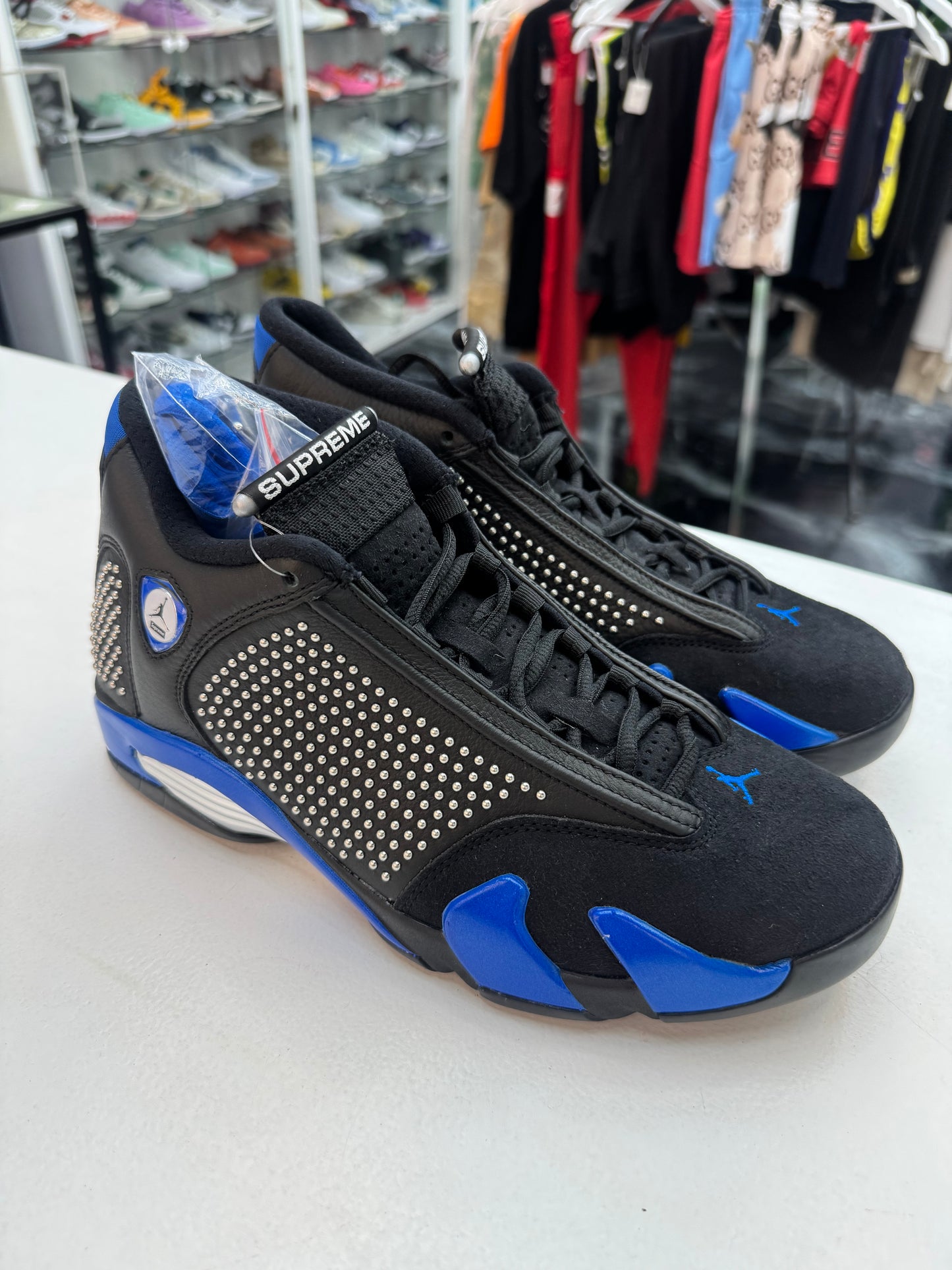 Jordan 14 Retro
Supreme Black