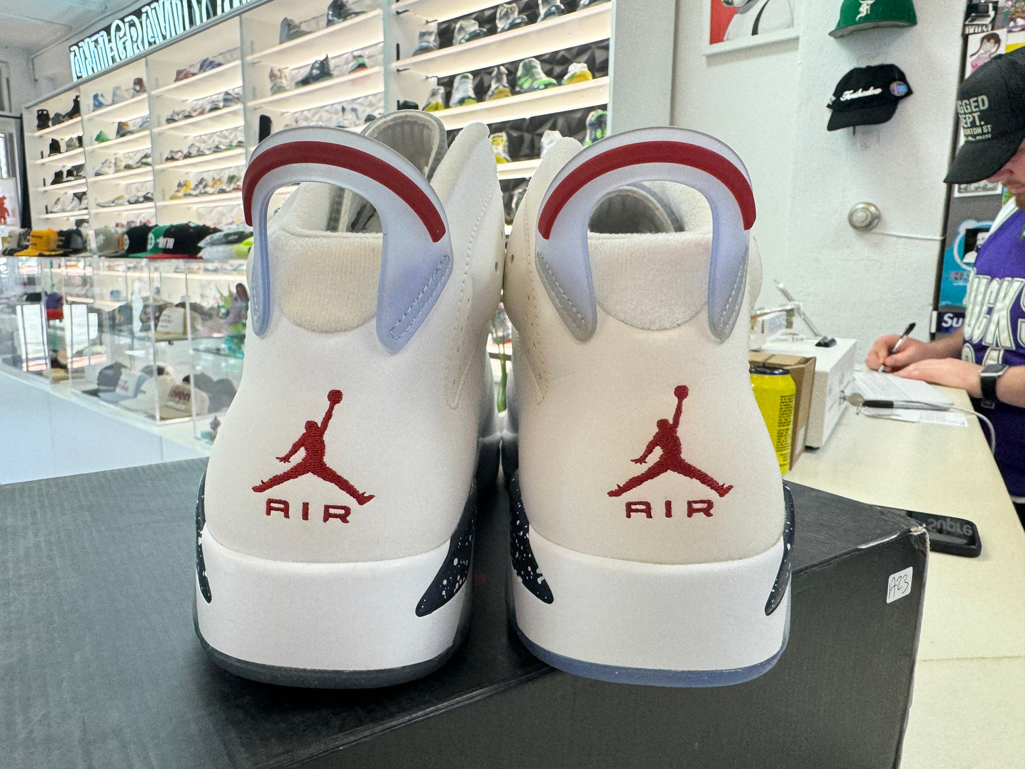 Jordan 6 Tim Howard PE size 11 1/30 new with aging