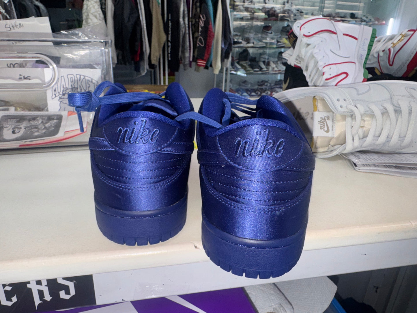 Nike SB Dunk Low NBA Royal Blue Satin