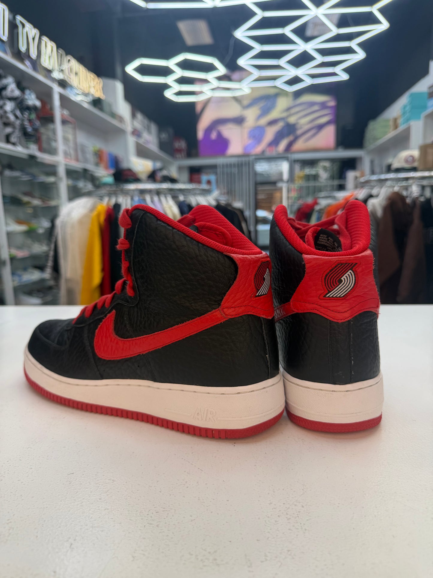 2017 Nike Air Force 1 High x Portland Trailblazers NBA collab