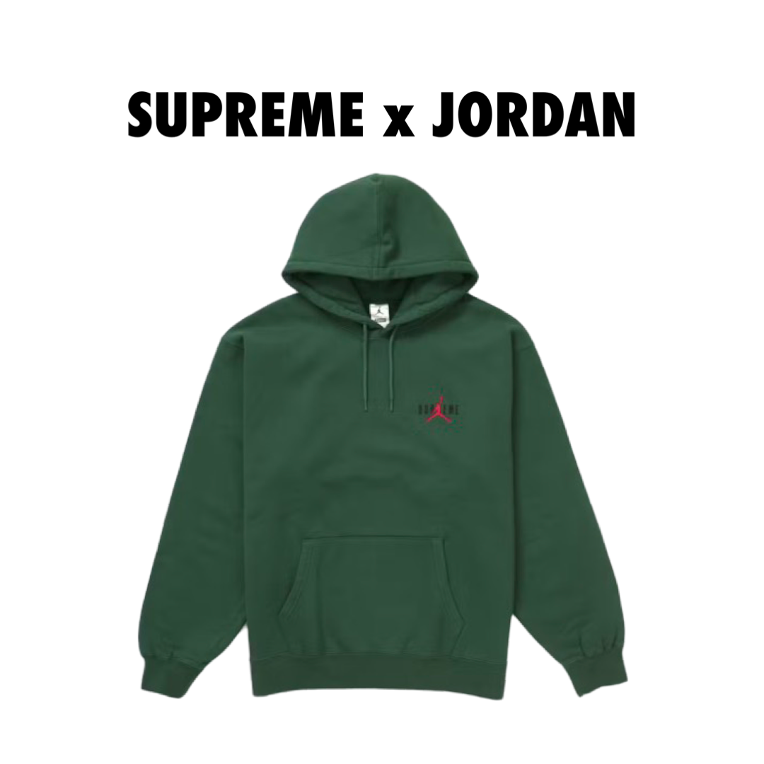 Supreme Jordan Hooded Sweatshirt (FW24) Green – Drexlers Supreme Jordan Hooded Sweatshirt (FW24) Green – Drexlers