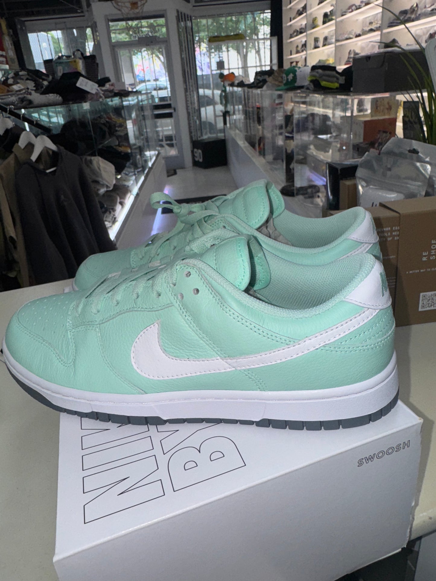 Nike dunk ID Seafoam