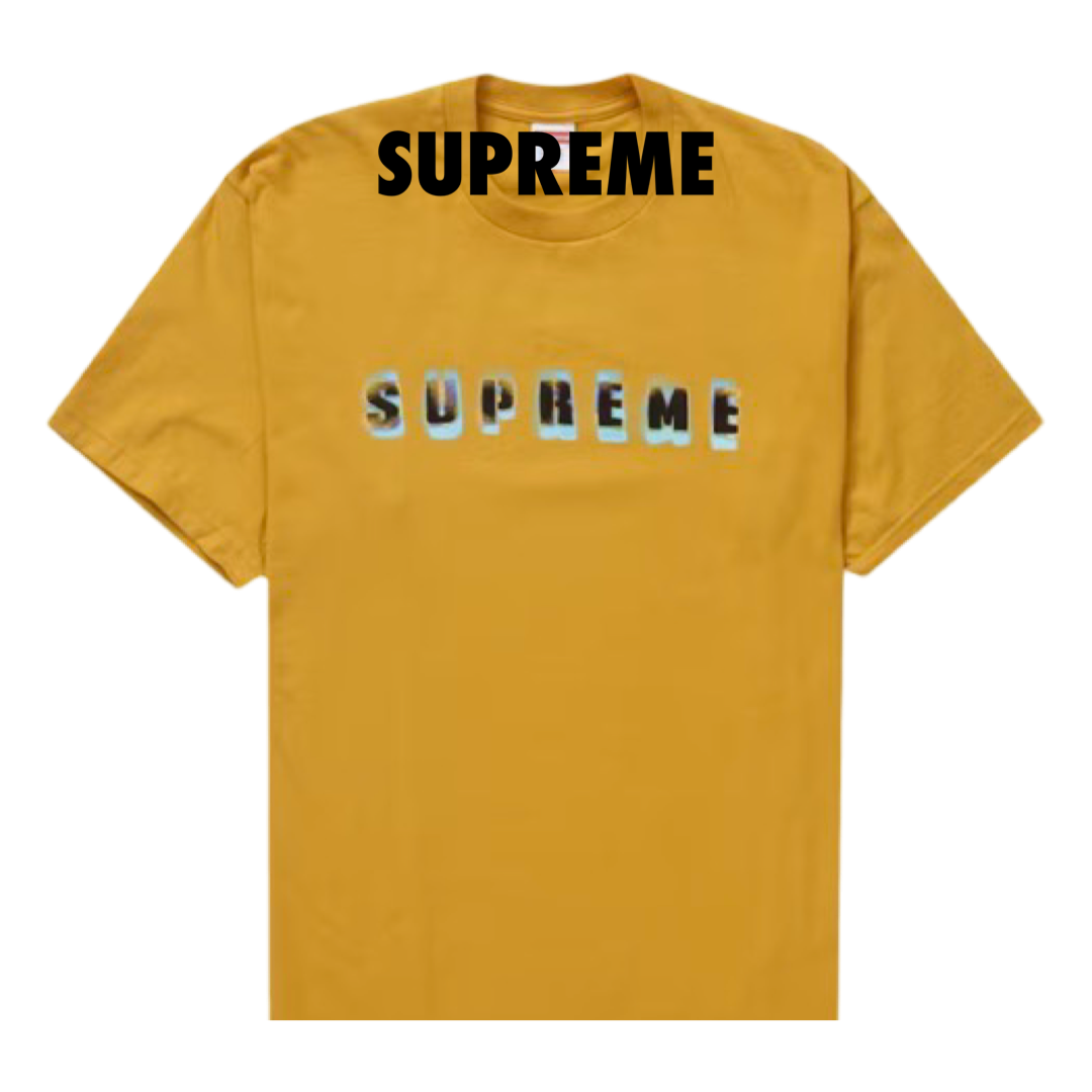Supreme Stencil Tee
Mustard