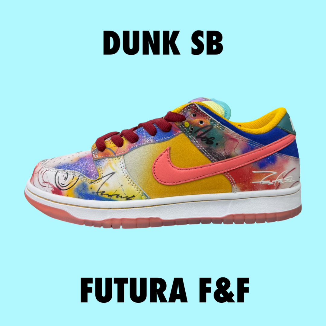 Nike SB Dunk Low
Futura Laboratories Sunblush (Friends and Family)
