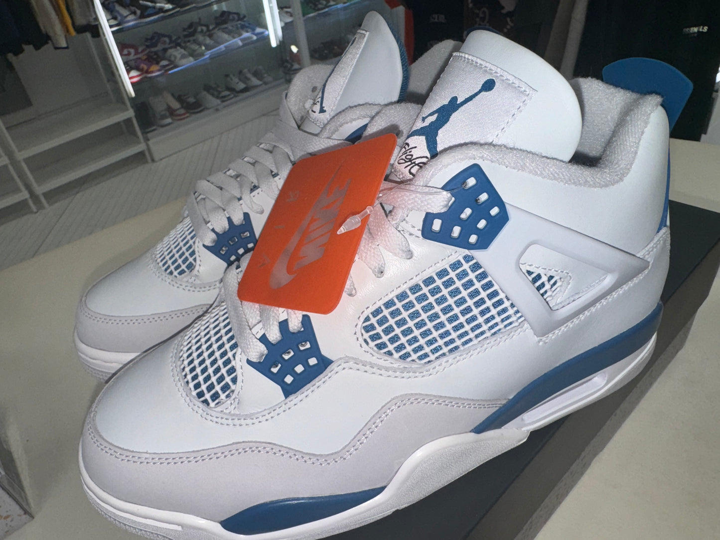 Jordan 4 Military Industrial Blue 2024