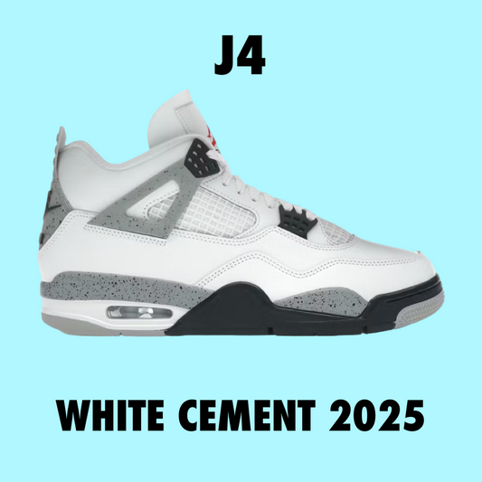 Jordan 4 Retro White Cement (2025)