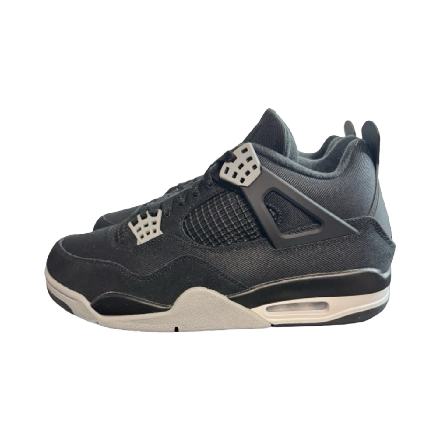 Jordan 4 Black Canvas