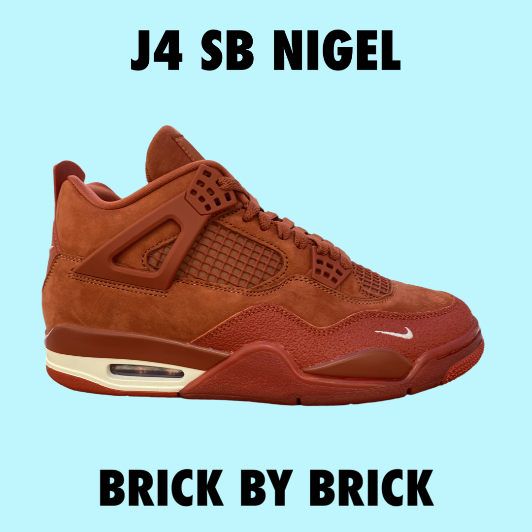 Air Jordan 4 Retro OG SP Nigel Sylvester Brick by Brick