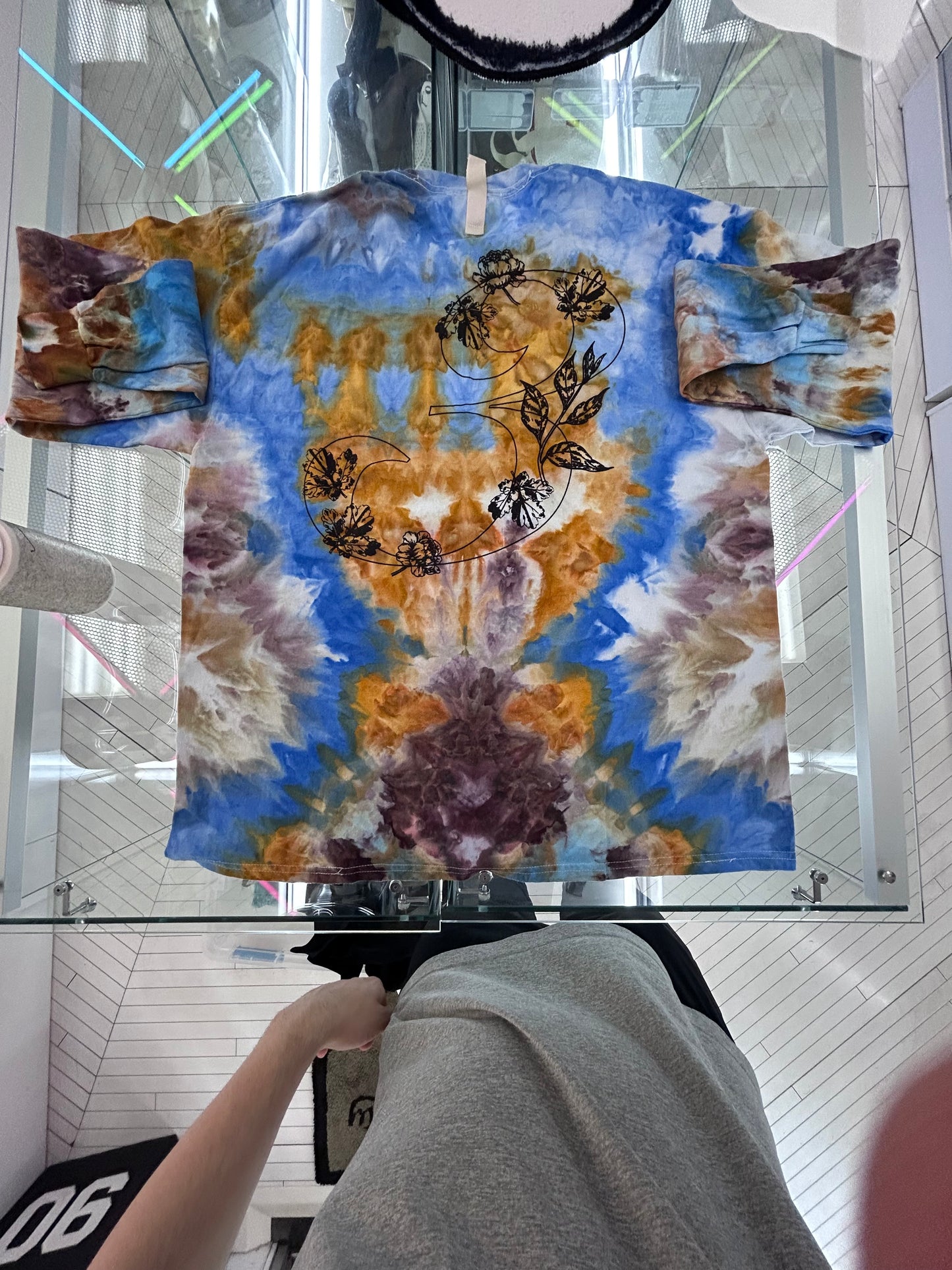Advisory Board Crystals Study in Camo III Crystal Infused Mandala Long Sleeve