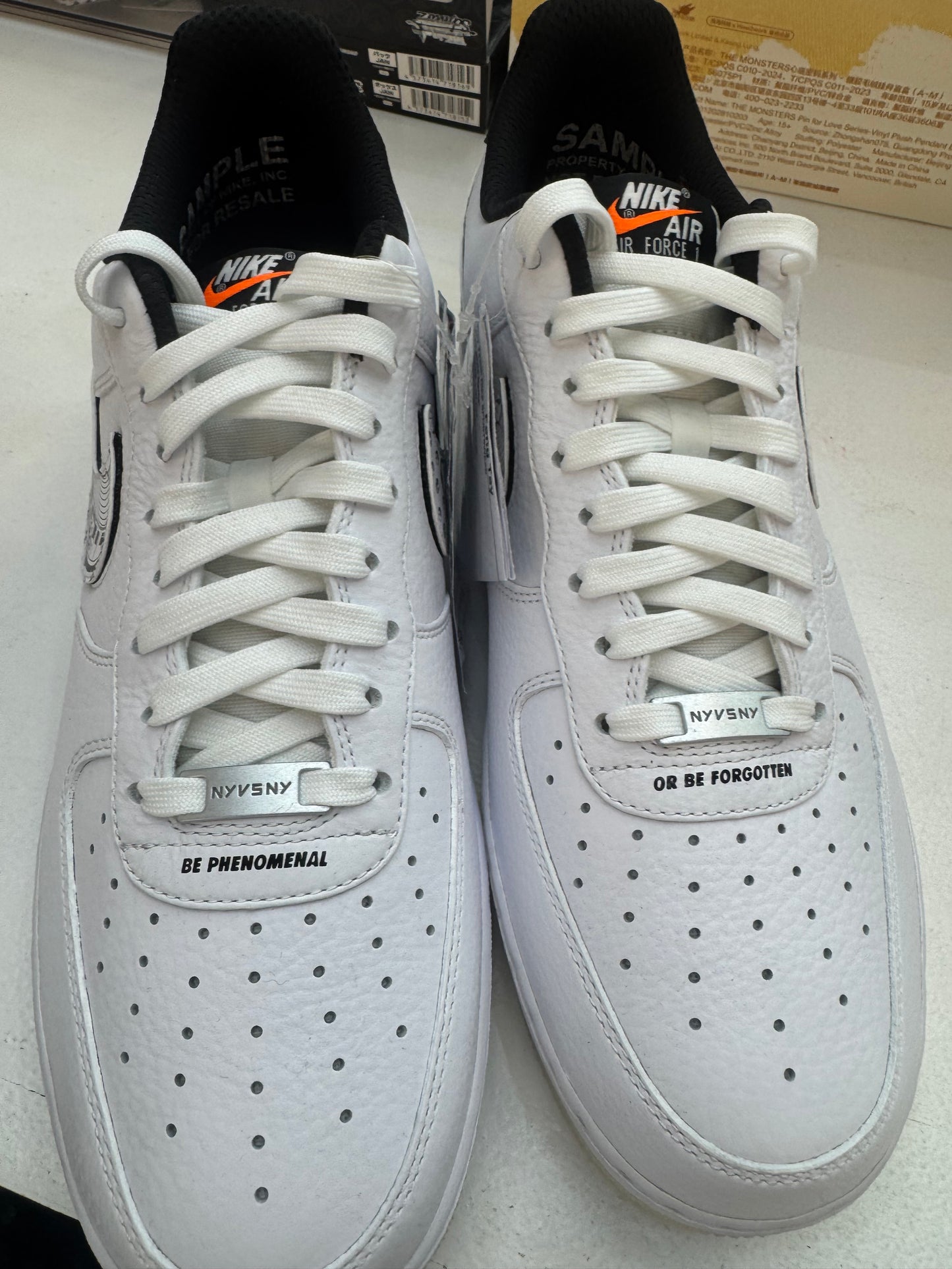 Nike AF1 NYvsNY 1st round sample