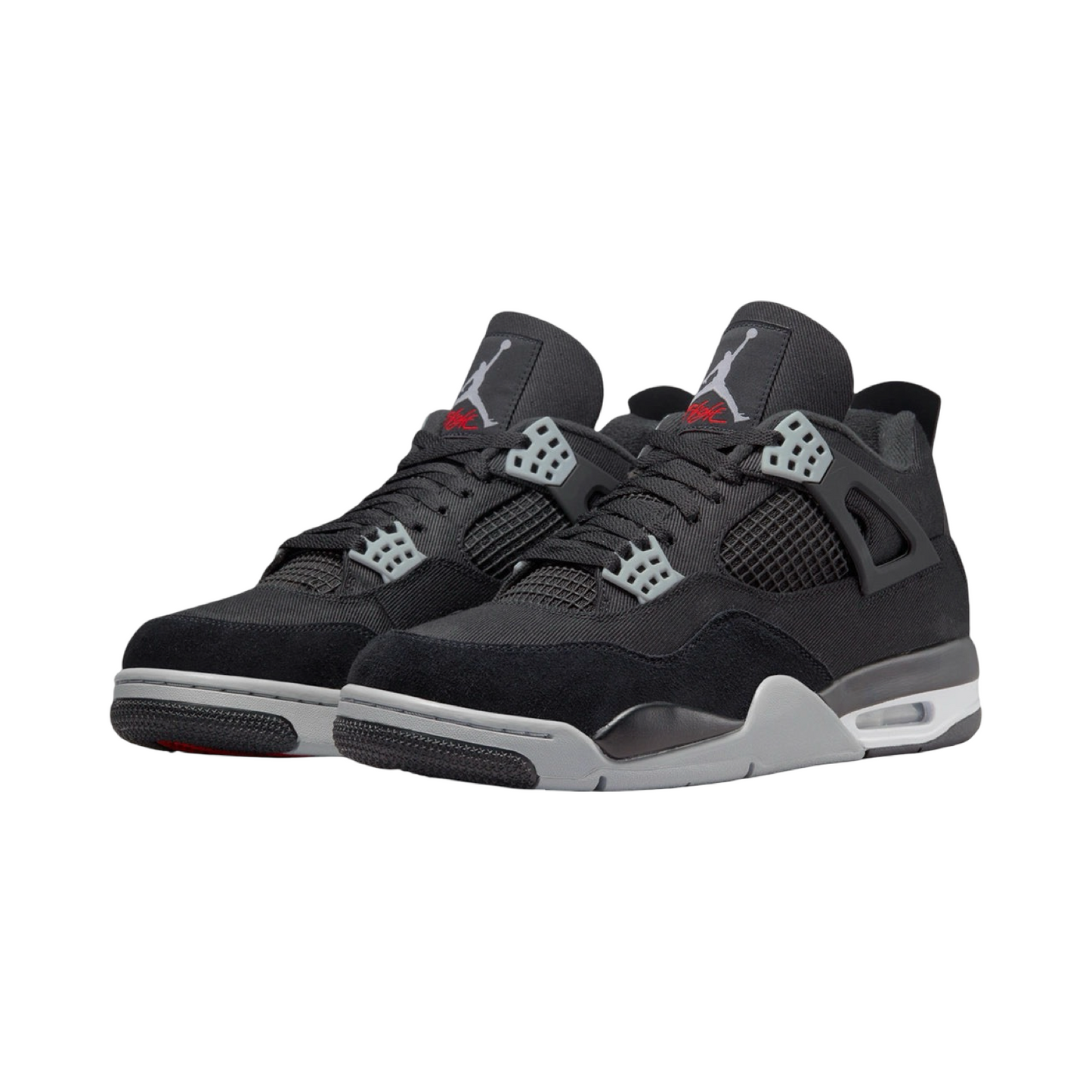 Jordan 4 Black Canvas