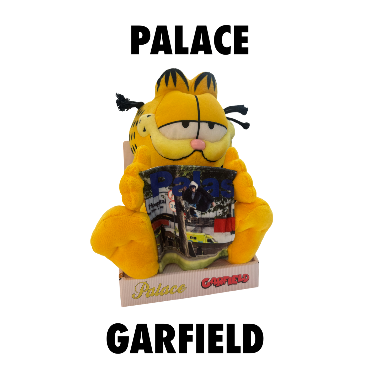 Palace Garfield Plush Toy Orange