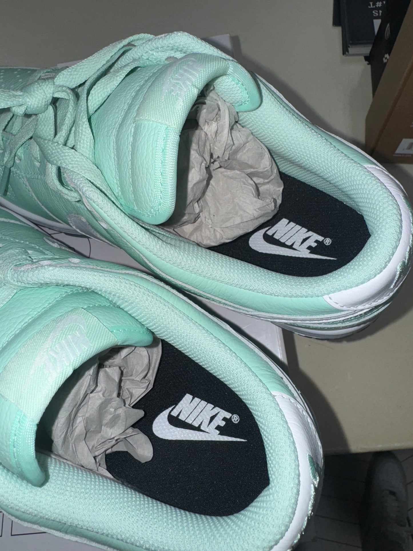 Nike dunk ID Seafoam