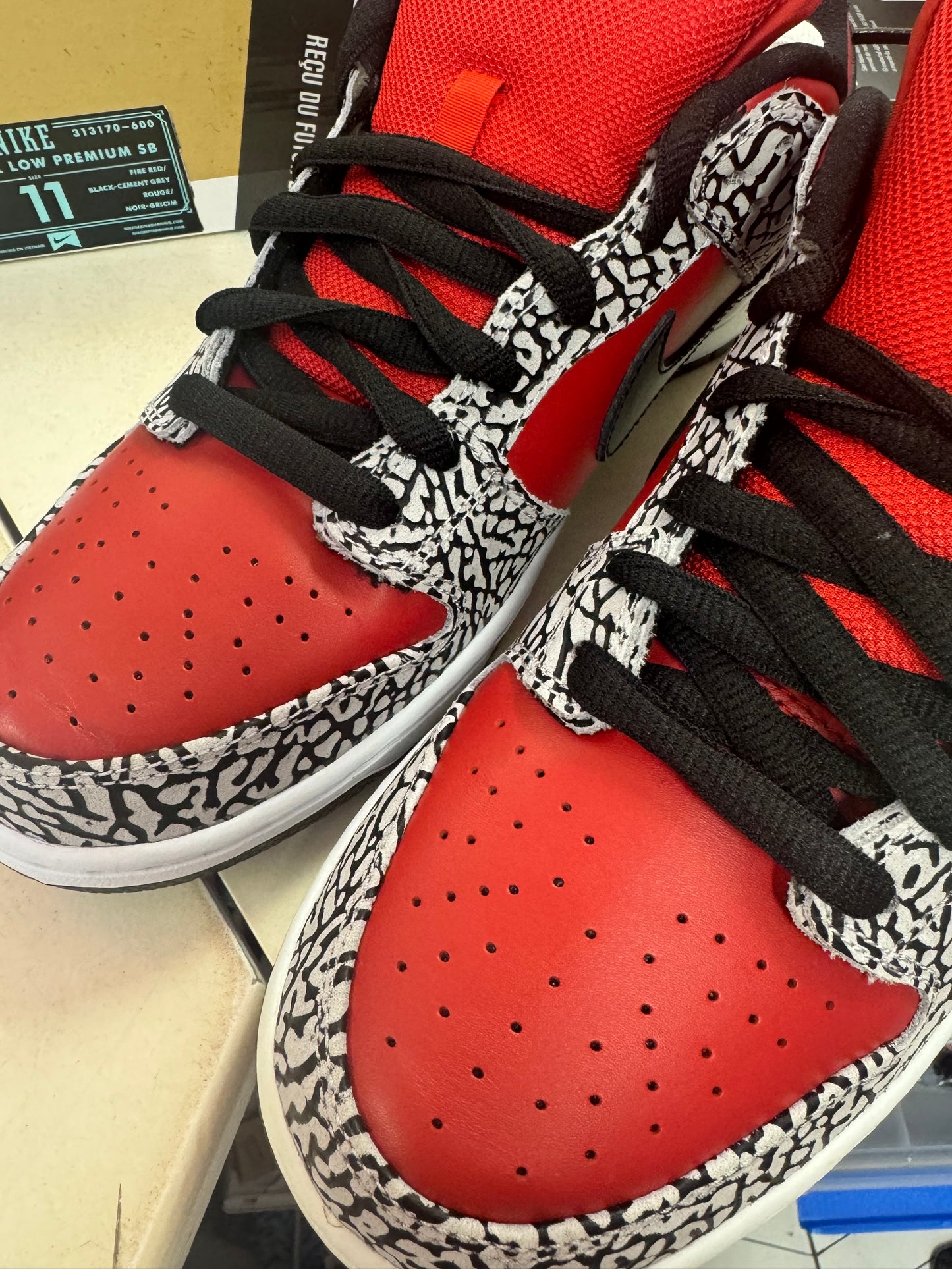 Nike x Supreme Dunk SB Red 2012