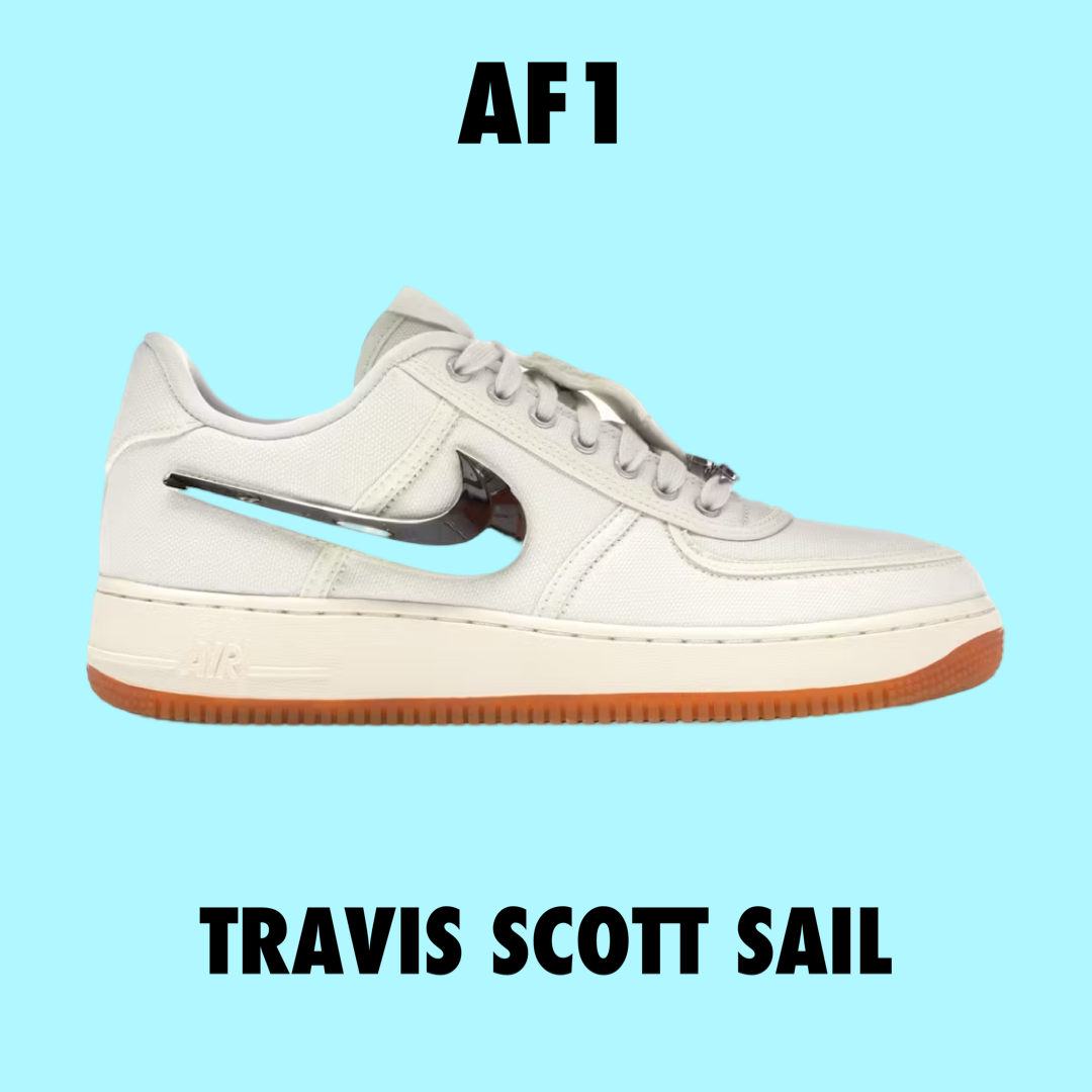 Nike Air Force 1 Low
Travis Scott Sail