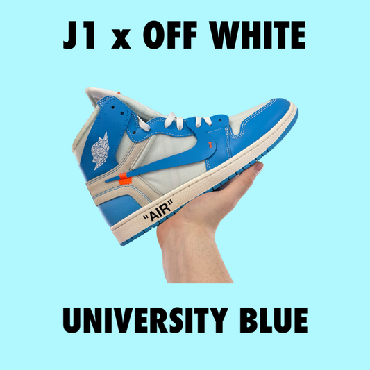 Jordan 1 Retro High Off White University Blue AQ0818-148