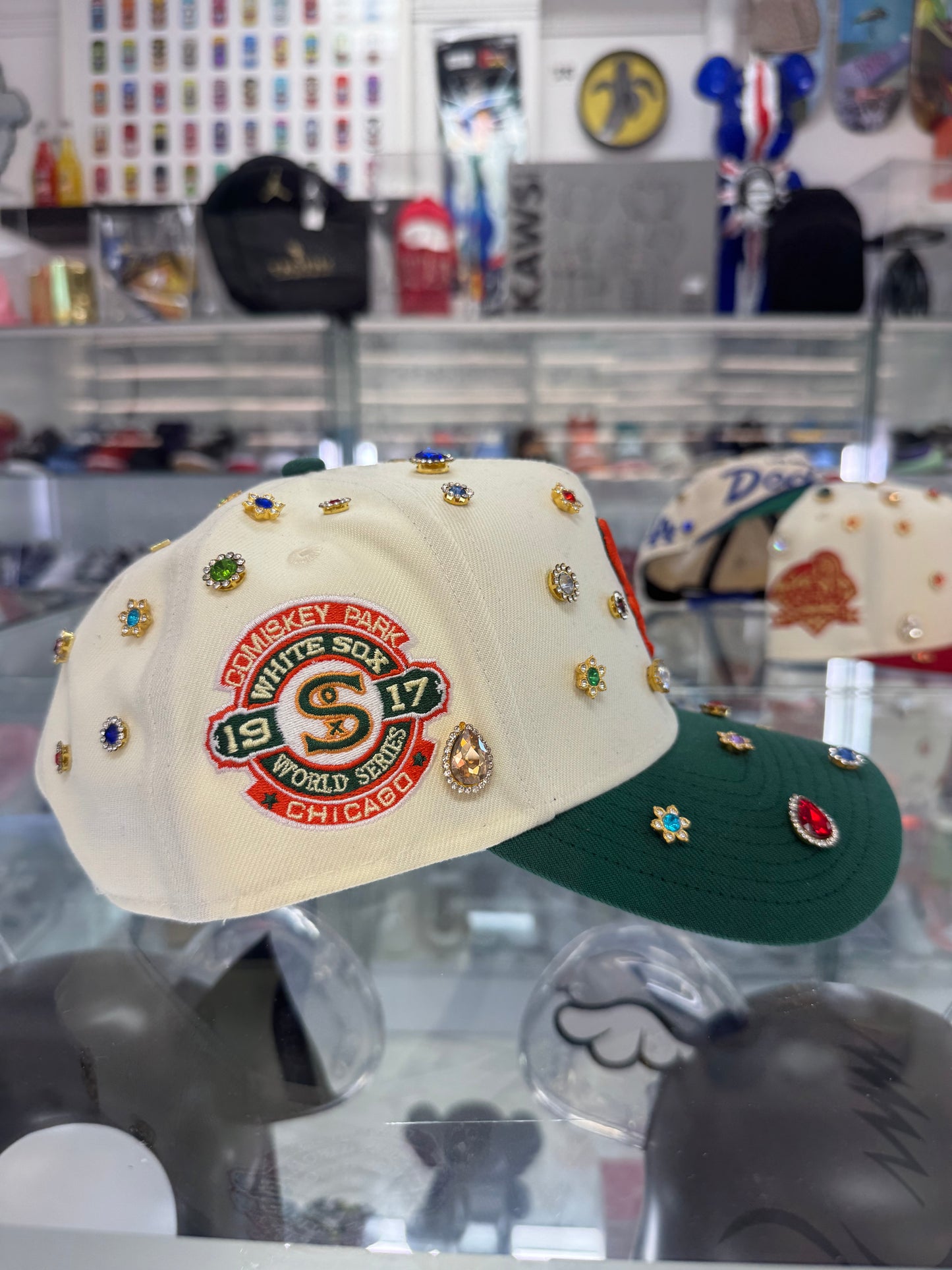 New Era Rhinestone royalty SnapBack Chicago white Sox