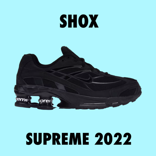 Nike x Supreme Shox black 2022