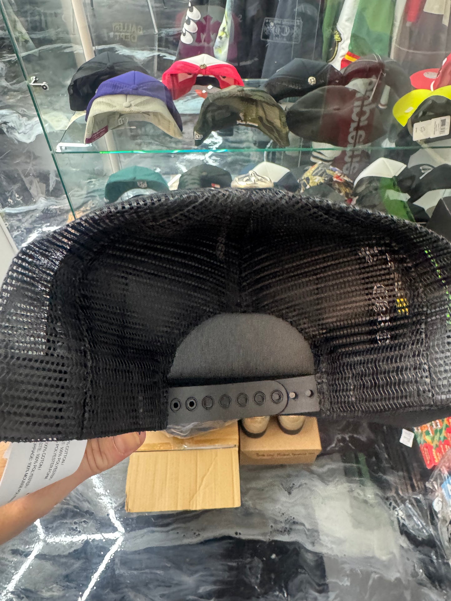 Chrome Hearts Hollywood Exclusive Trucker Hat Black