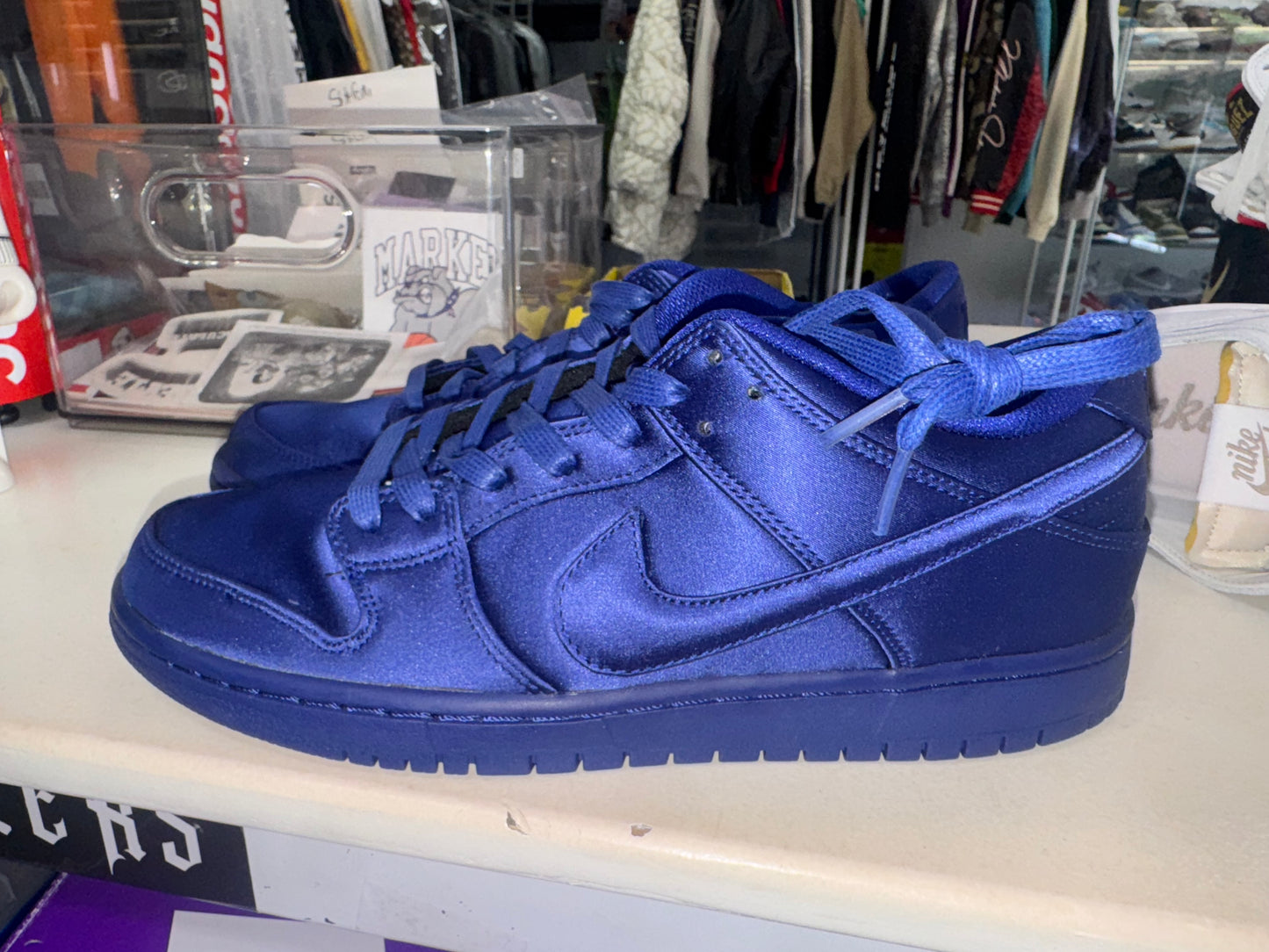 Nike SB Dunk Low NBA Royal Blue Satin