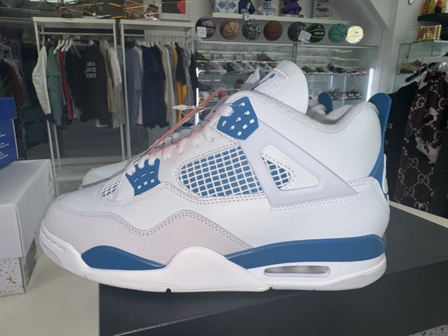 Jordan 4 Military Industrial Blue 2024