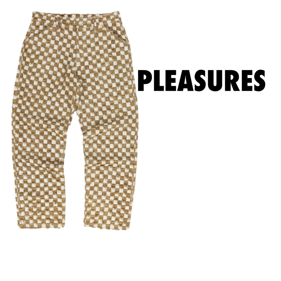 Pleasures Checkered Work Pant