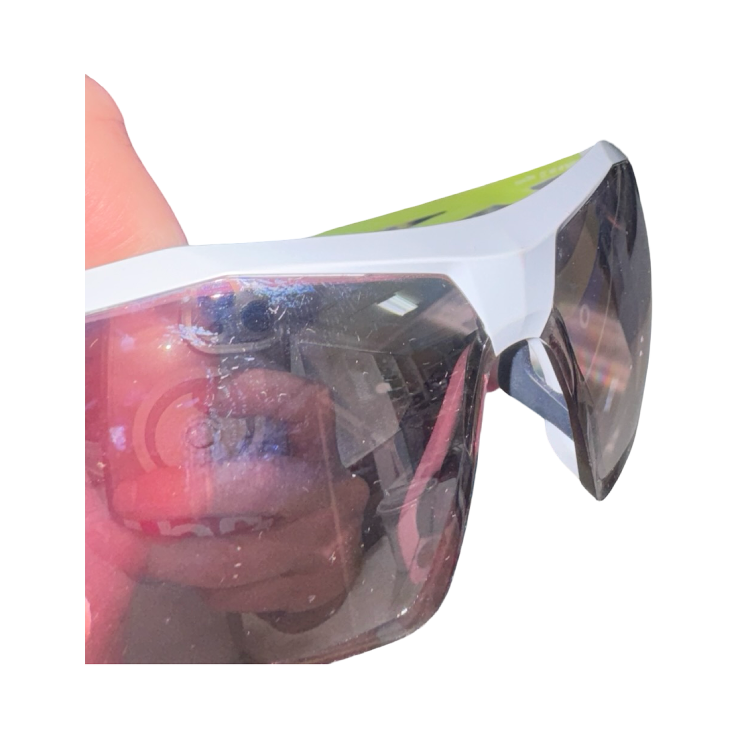Nike Vaporwing R Sunglasses (Matte White Green) Rare 2016 Olympic