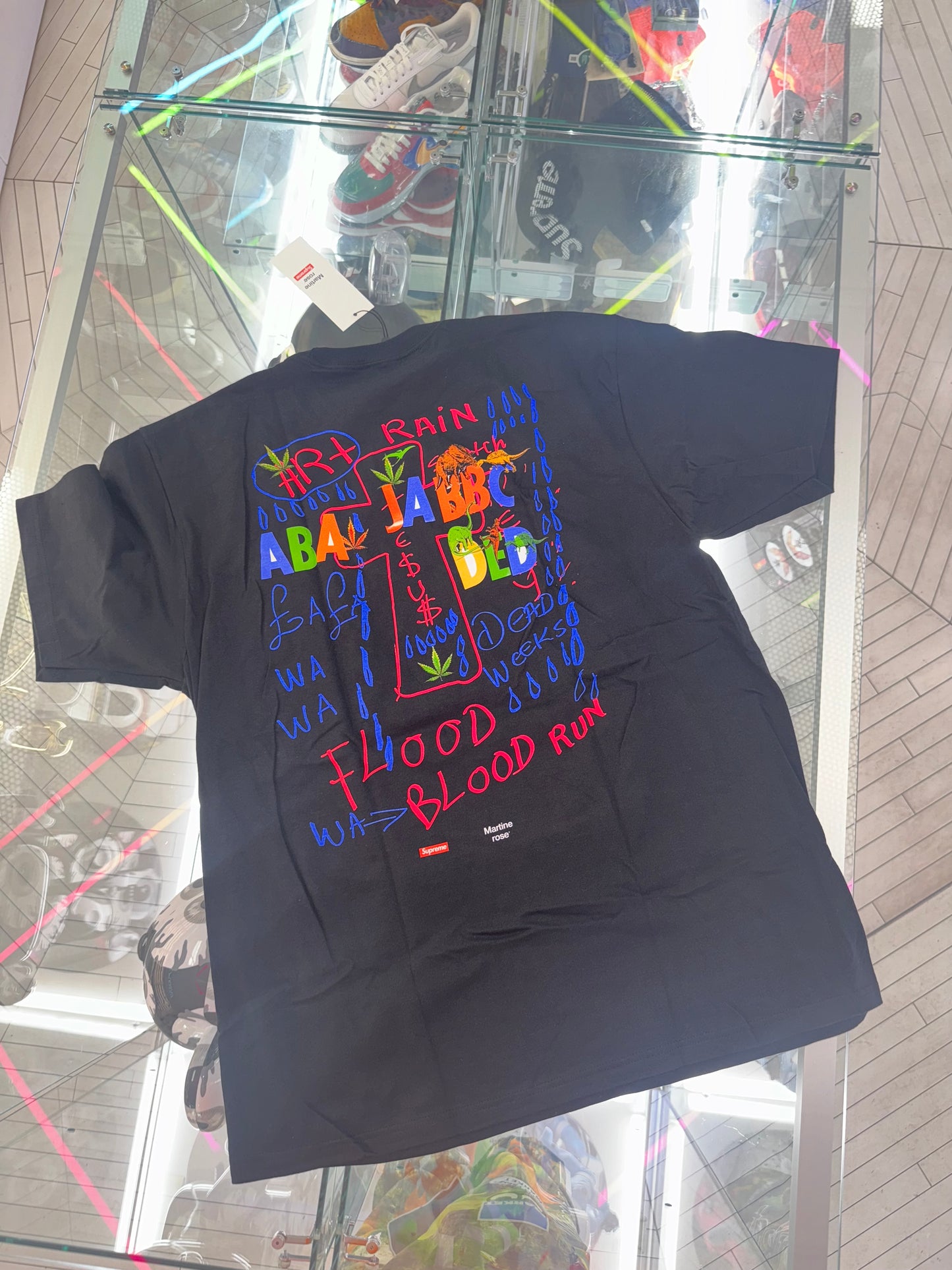 Supreme Martine Rose Lee Scratch Perry Tee