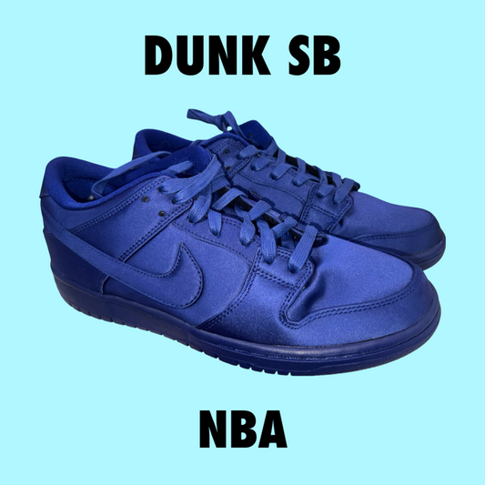 Nike SB Dunk Low NBA Royal Blue Satin