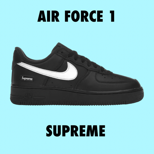 Nike Air Force 1 Low Supreme Black