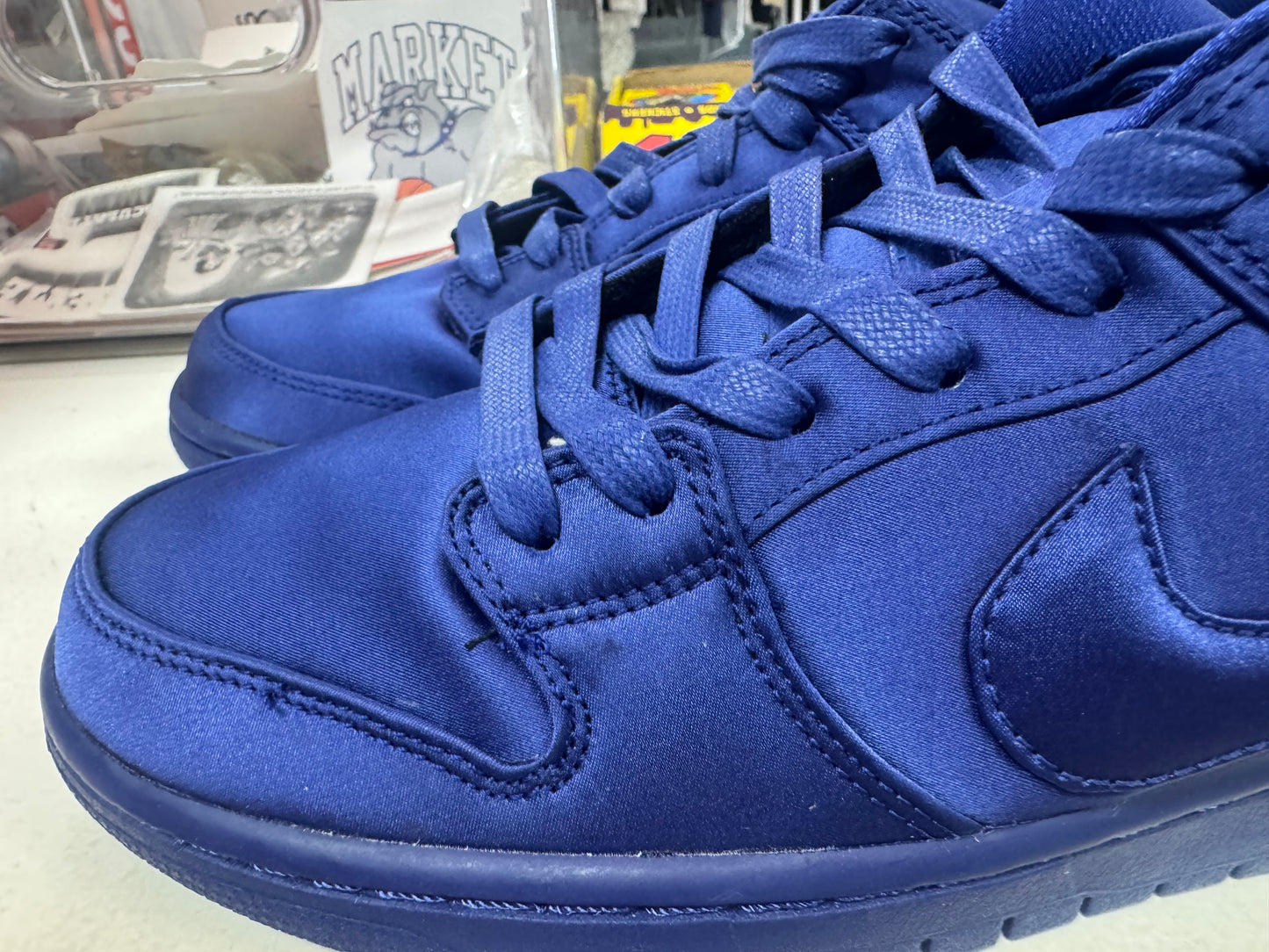 Nike SB Dunk Low NBA Royal Blue Satin