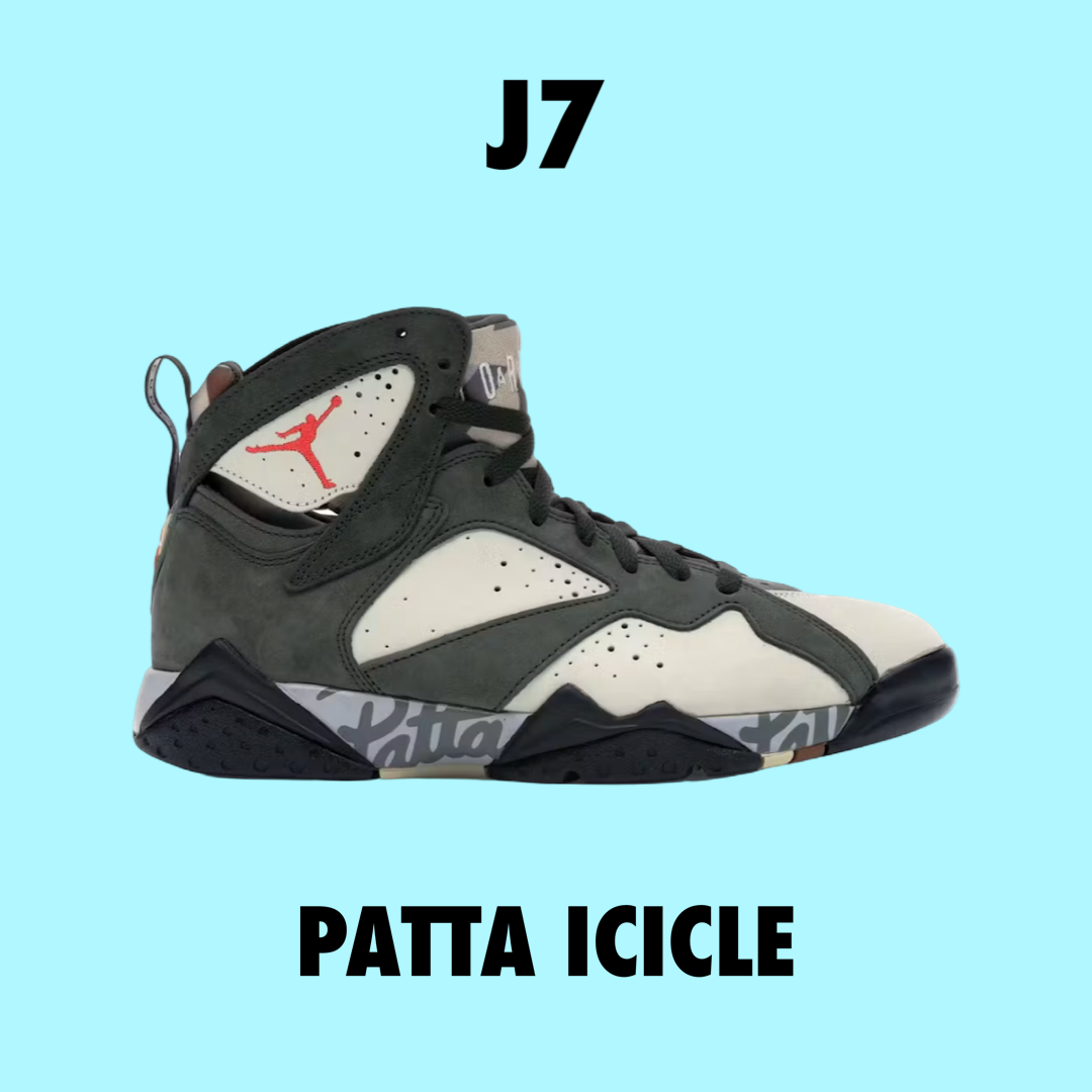 Jordan 7 Retro
Patta Icicle