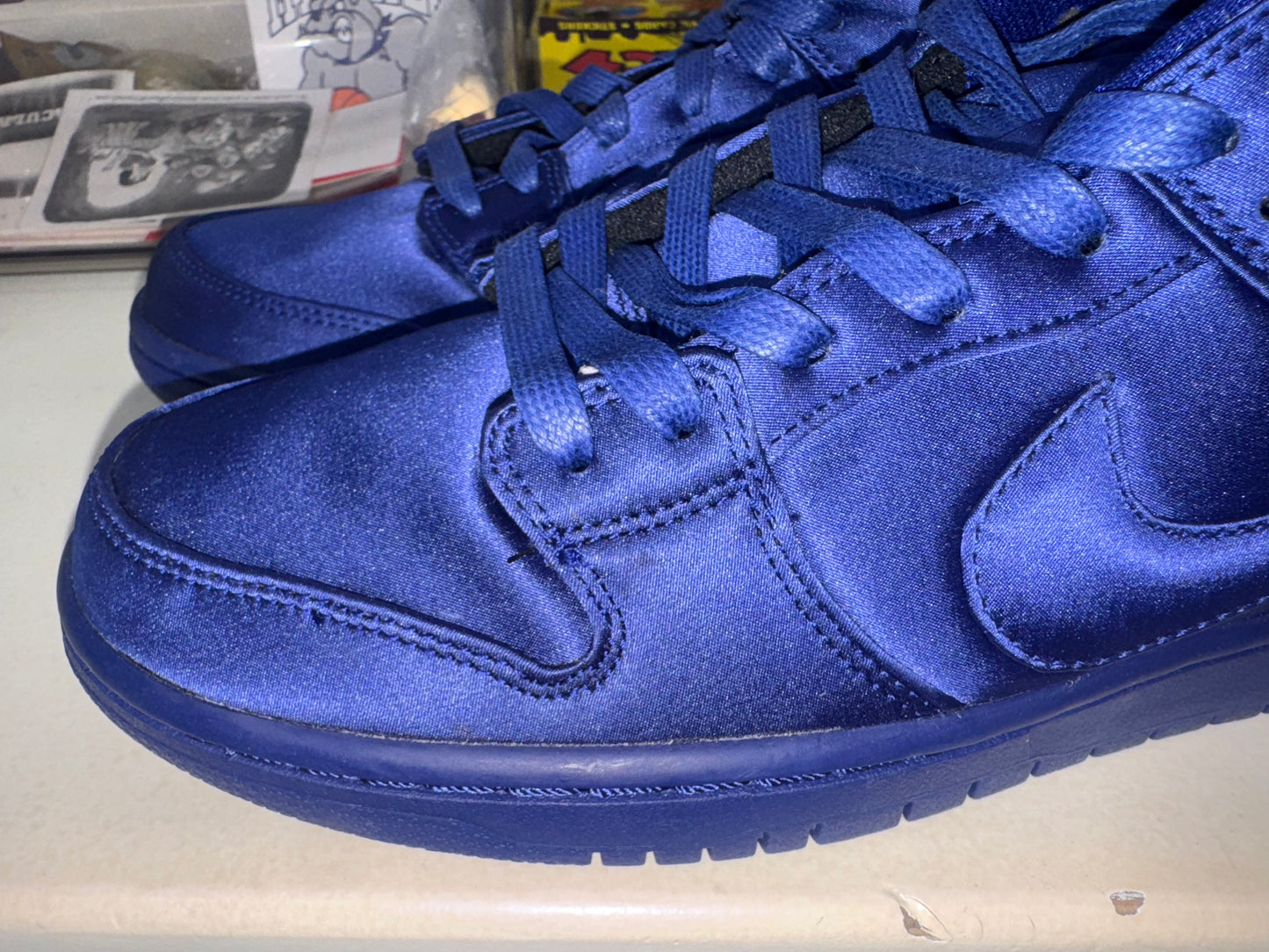 Nike SB Dunk Low NBA Royal Blue Satin